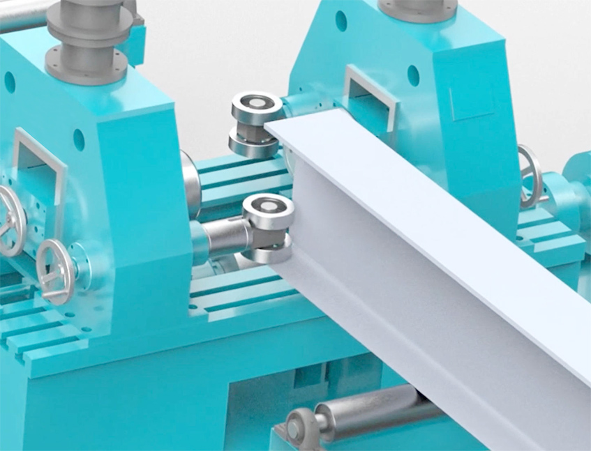 H-beam Flange Plate Straightening Machine